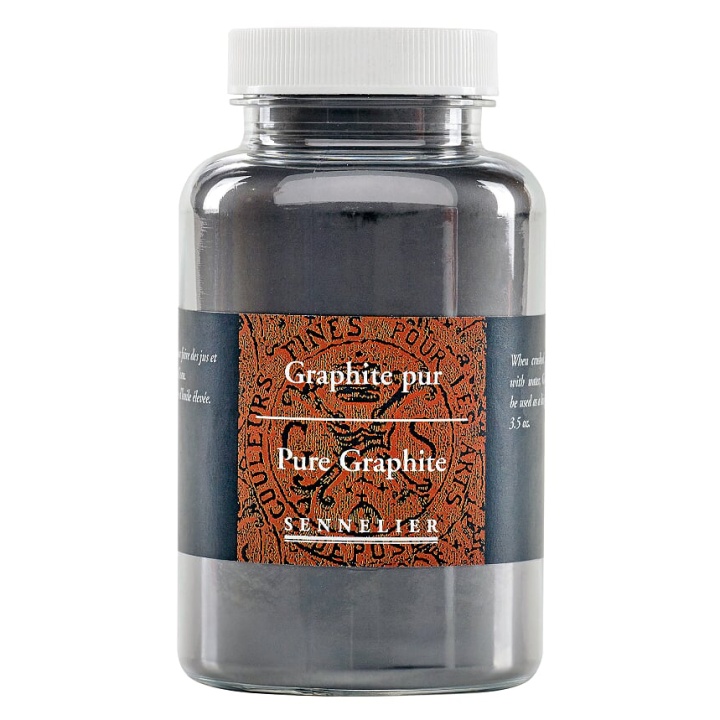 Graphite powder 100 g i gruppen Konstnärsmaterial / Konstnärsfärger / Pigment hos Pen Store (108746)
