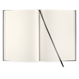Notebook A4 Linjerad Black i gruppen Papper & Block / Skriva och anteckna / Anteckningsböcker hos Pen Store (128459)
